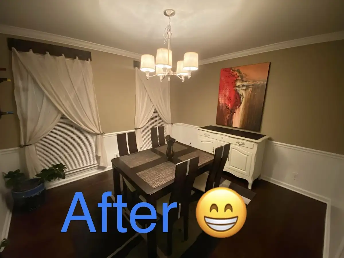 Professional dining room restoration after water damage in Villa Rica