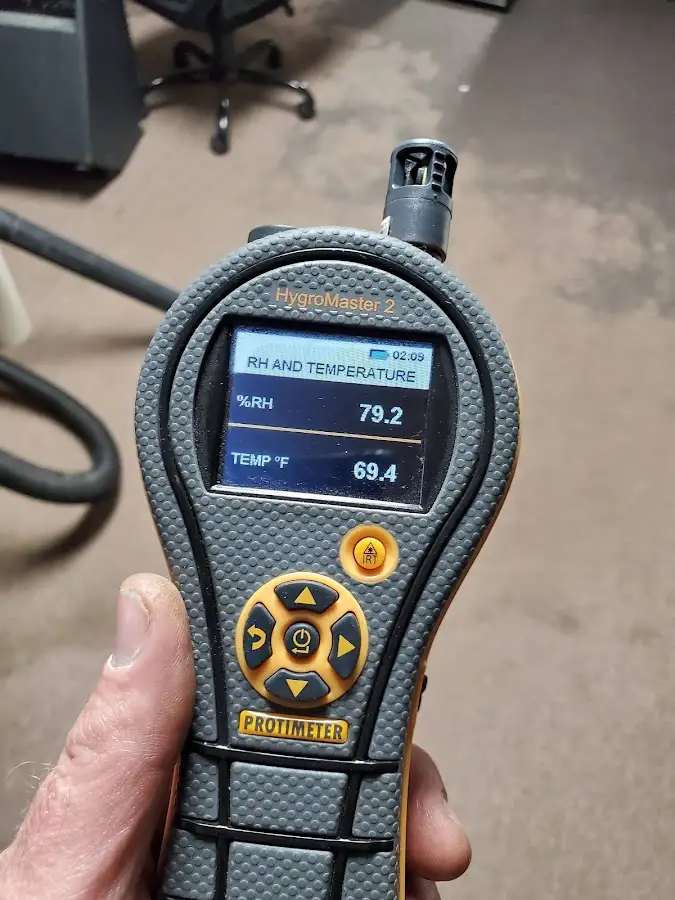 Moisture meter humidity assessment for Mold Remediation & Removal in Villa Rica